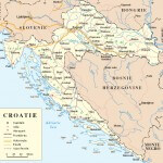 carte croatie