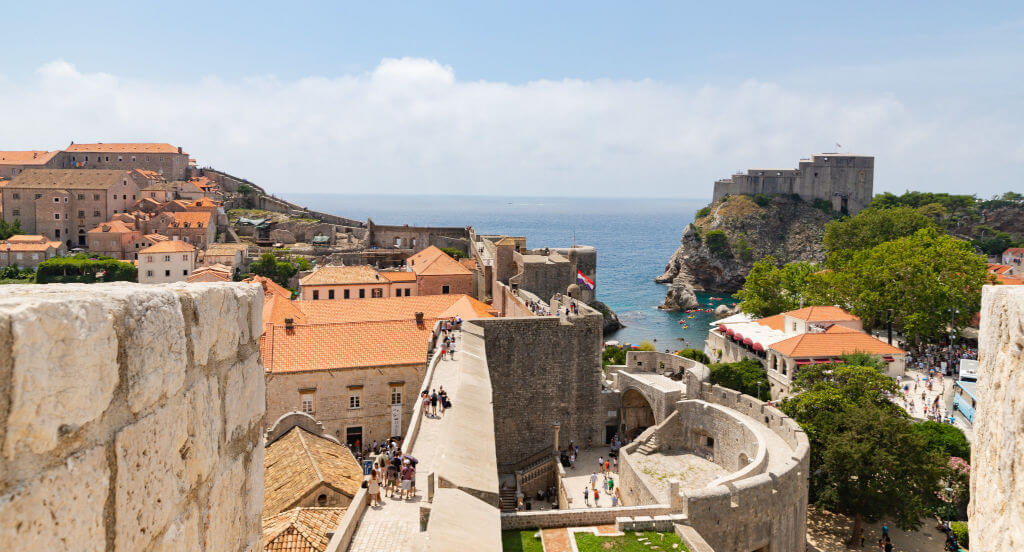 dubrovnik et la citadelle