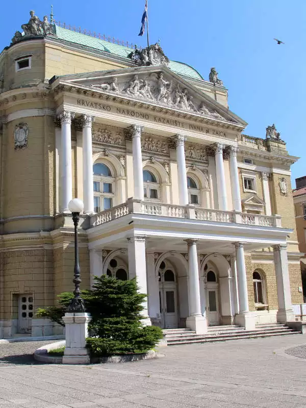 Théâtre national croate Ivan pl. Zajc