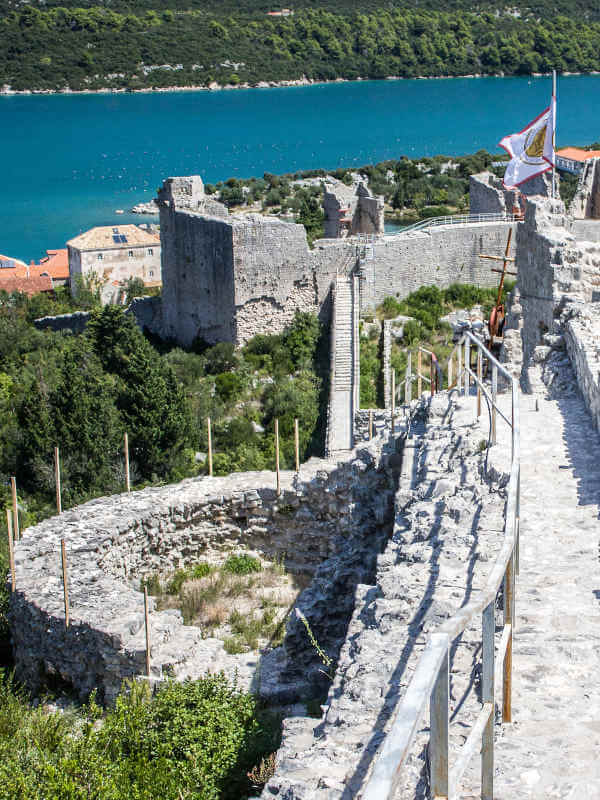 muraille ston croatie