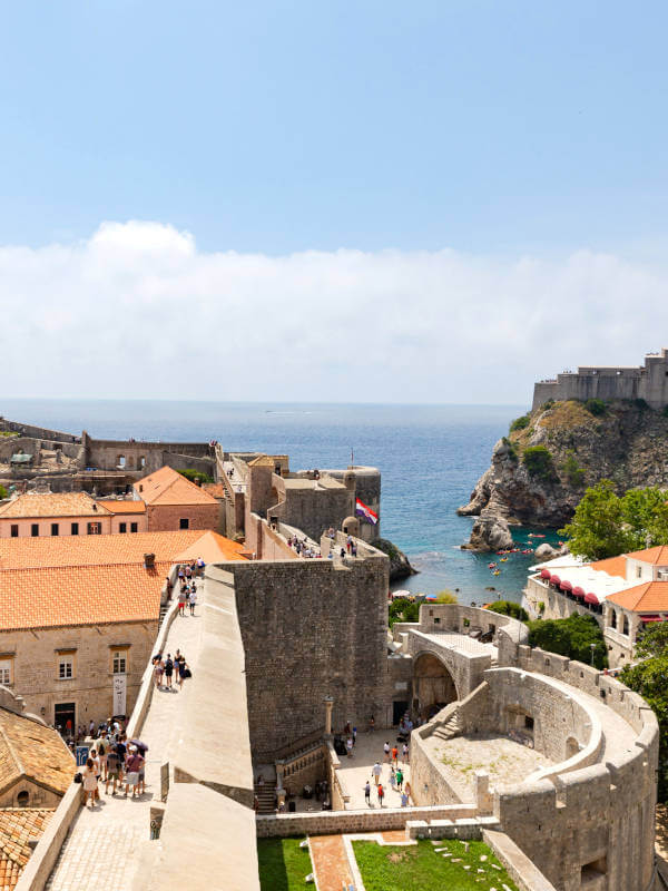 dubrovnik et la citadelle