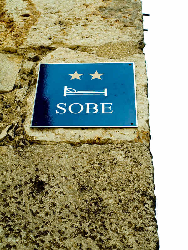 sobe croatie