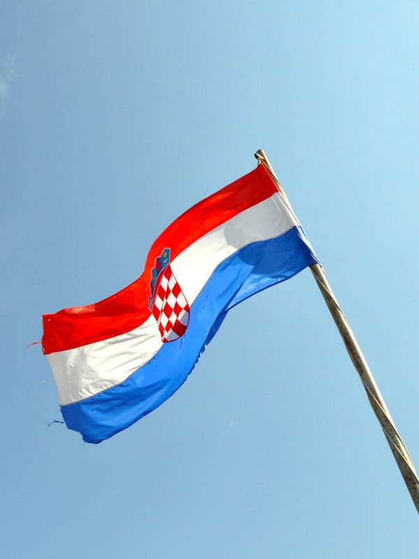 Drapeau de Croatie