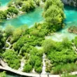 vue des cascades du parc de Plitvice