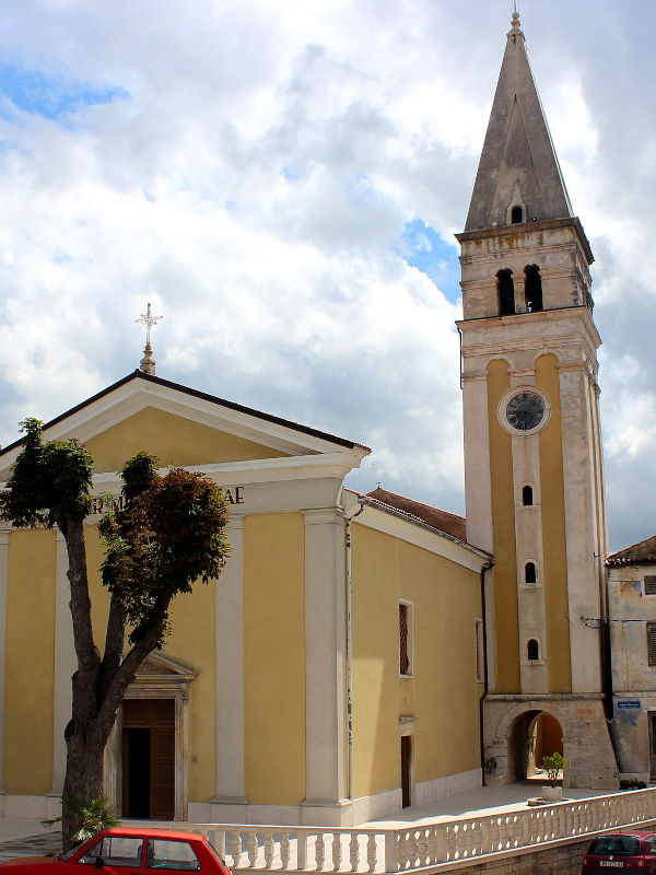 église de Buje Croatie