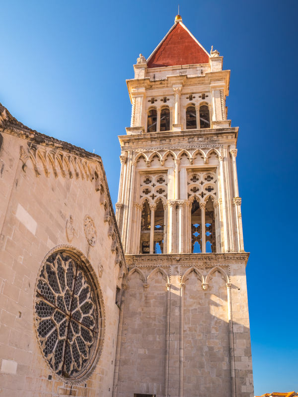 trogir, cathédrale saint laurent