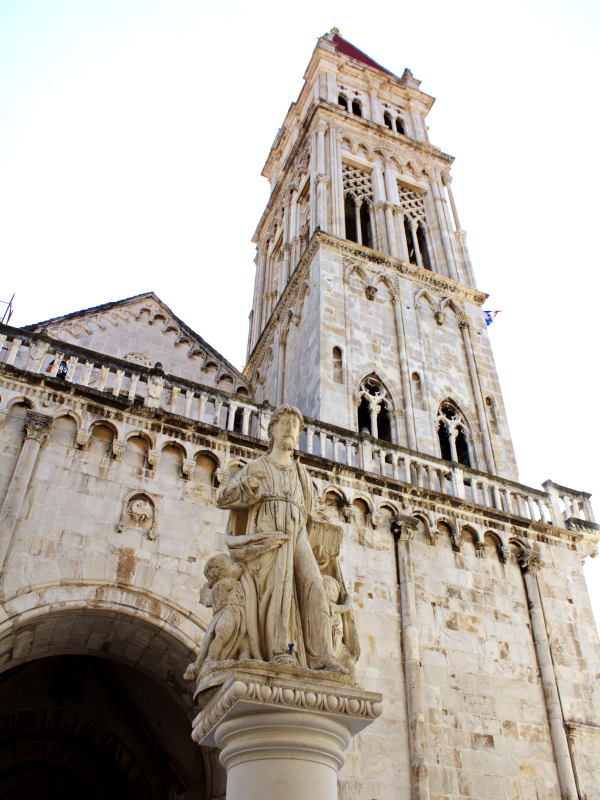 trogir, cathédrale saint laurent