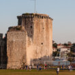 Trogir, vue du château de Kamerlengo