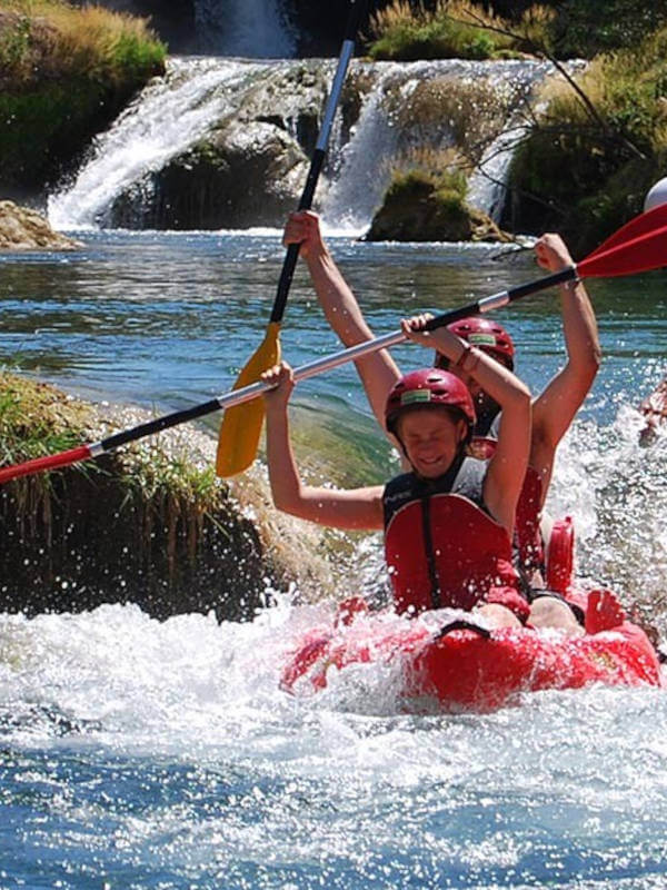 kayak de loisir en Croatie