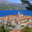 ville de korcula en croatie