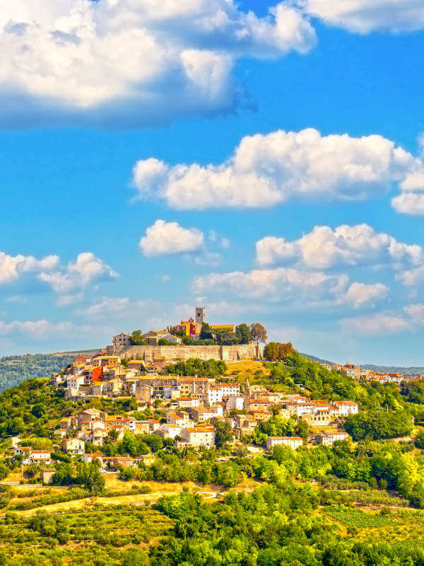 Motovun en istrie