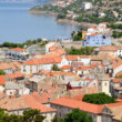 Vue de Senj depuis les hauteurs