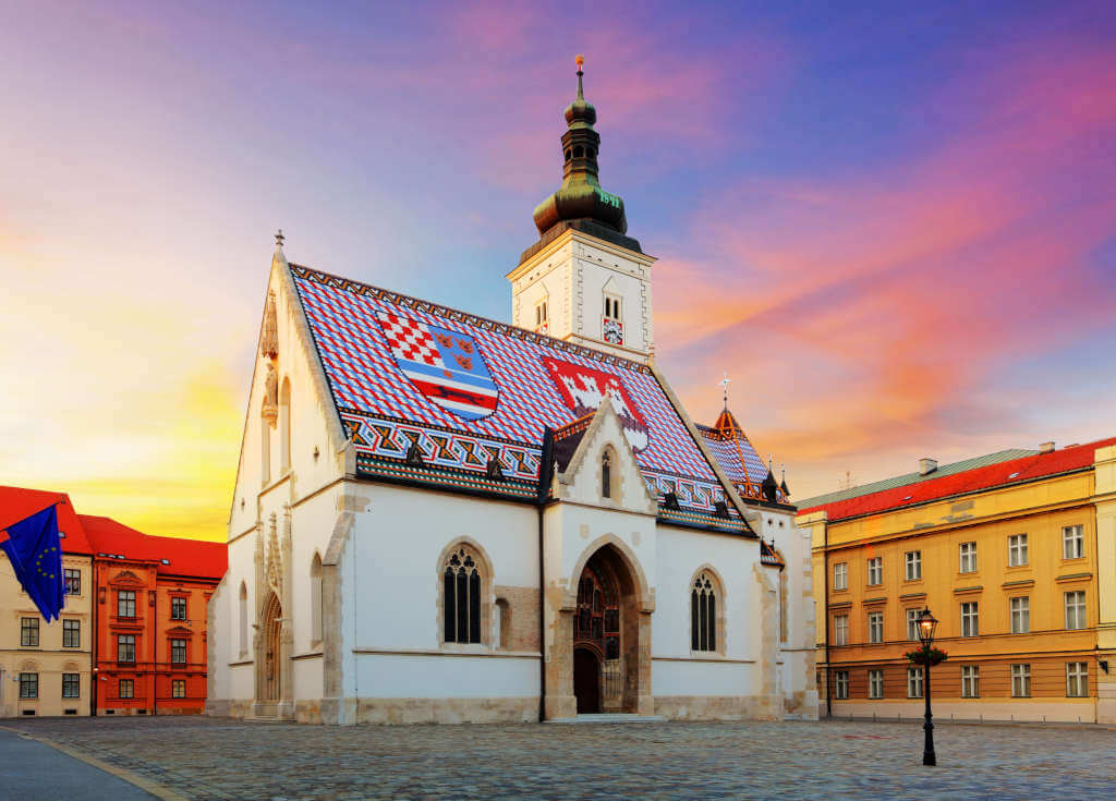 zagreb-eglise-saint-marc église saint marc Zagreb