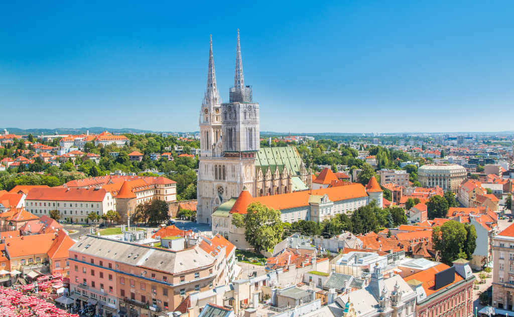 zagreb-ville-historique La cathédrale Saint-Stéphane