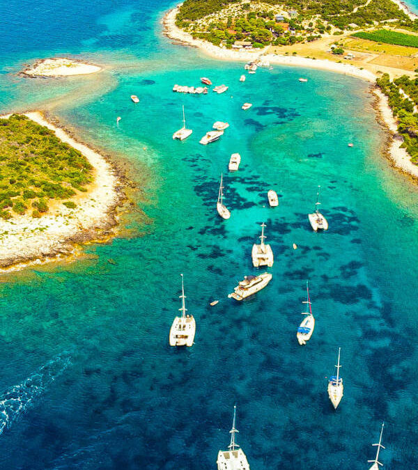 Les plus belles zones de navigation en Croatie