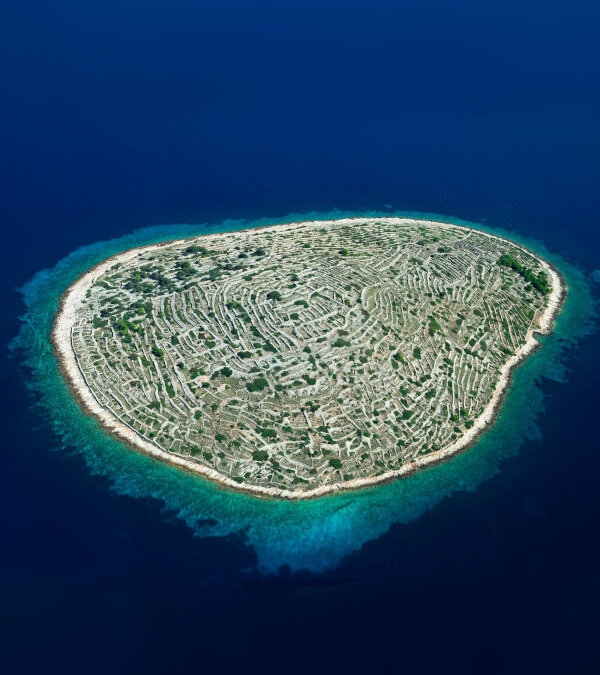 Baljenac, l’île en forme d’empreinte digitale