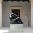 Sculpture dans l'entrée du musée Atelier Mestrovic