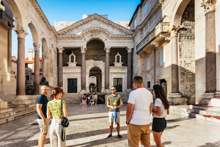 La Croatie en automne 7 Split : Visite à pied de la vieille ville et du palais de Dioclétien